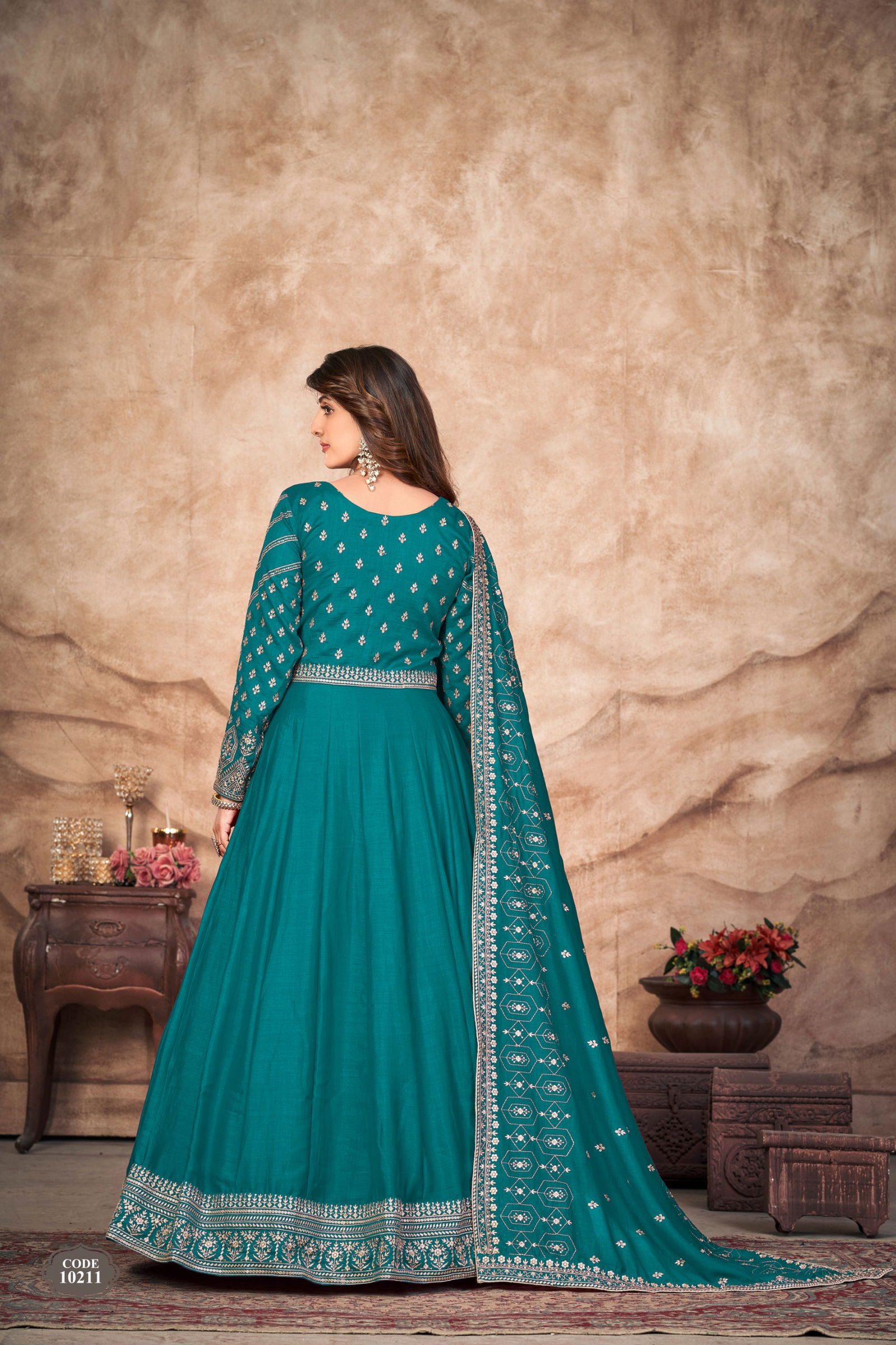 Anjubaa Vol 21 Heavy Anarkali Wedding Salwar Suit